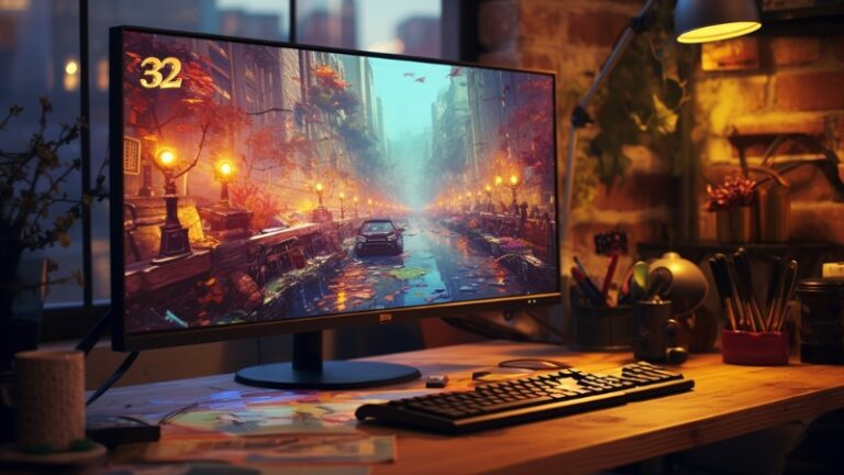 is 32 inch monitor too big