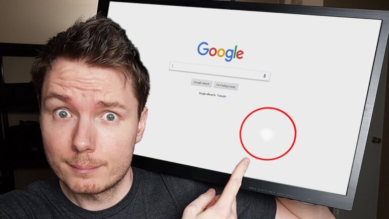 How To Fix The White Spot On A Laptop Screen?